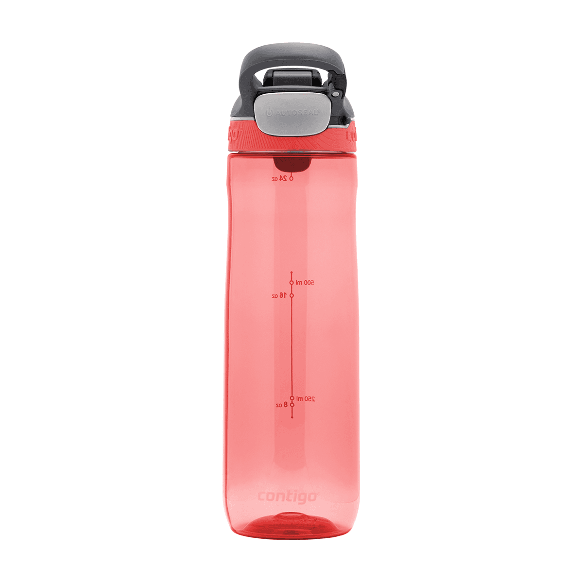 زجاجة ماء كبيرة 720 مل بلاستيك زهري كونتيجو Contigo Georgia Pink Autoseal Cortland Water Bottle