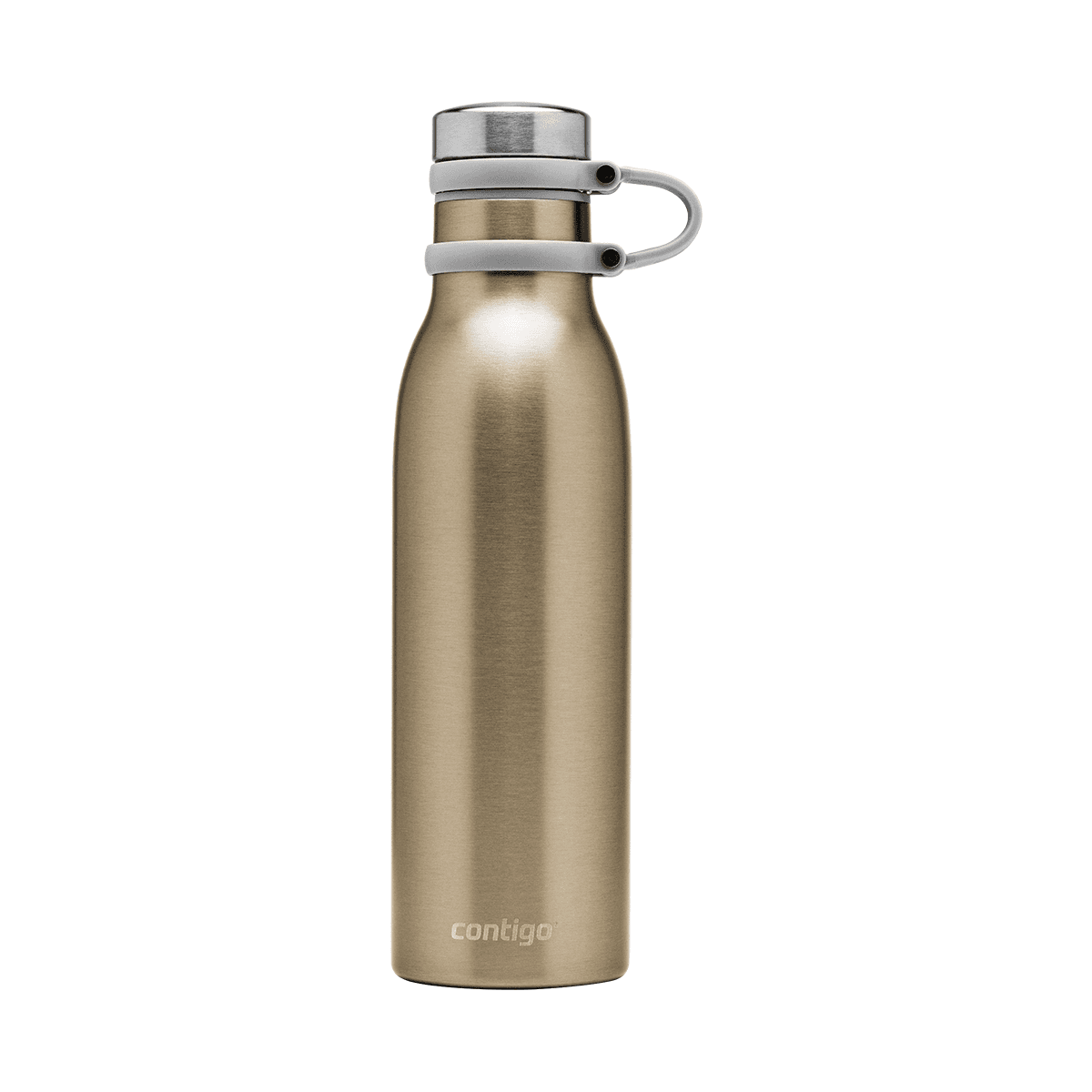 زجاجة ماء حافظة للحرارة 590 مل ستانلس ستيل ذهبي كونتيجو Contigo Gold Matterhorn Vacuum Insulated Bottle