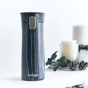 مق حافظ للحرارة للسفر 420 مل ستانلس ستيل خشبي  أسود كونتيجو Contigo Indigo Wood Autoseal Pinnacle Couture Vacuum Insulated Travel Mug - SW1hZ2U6MTg0NTMxOQ==