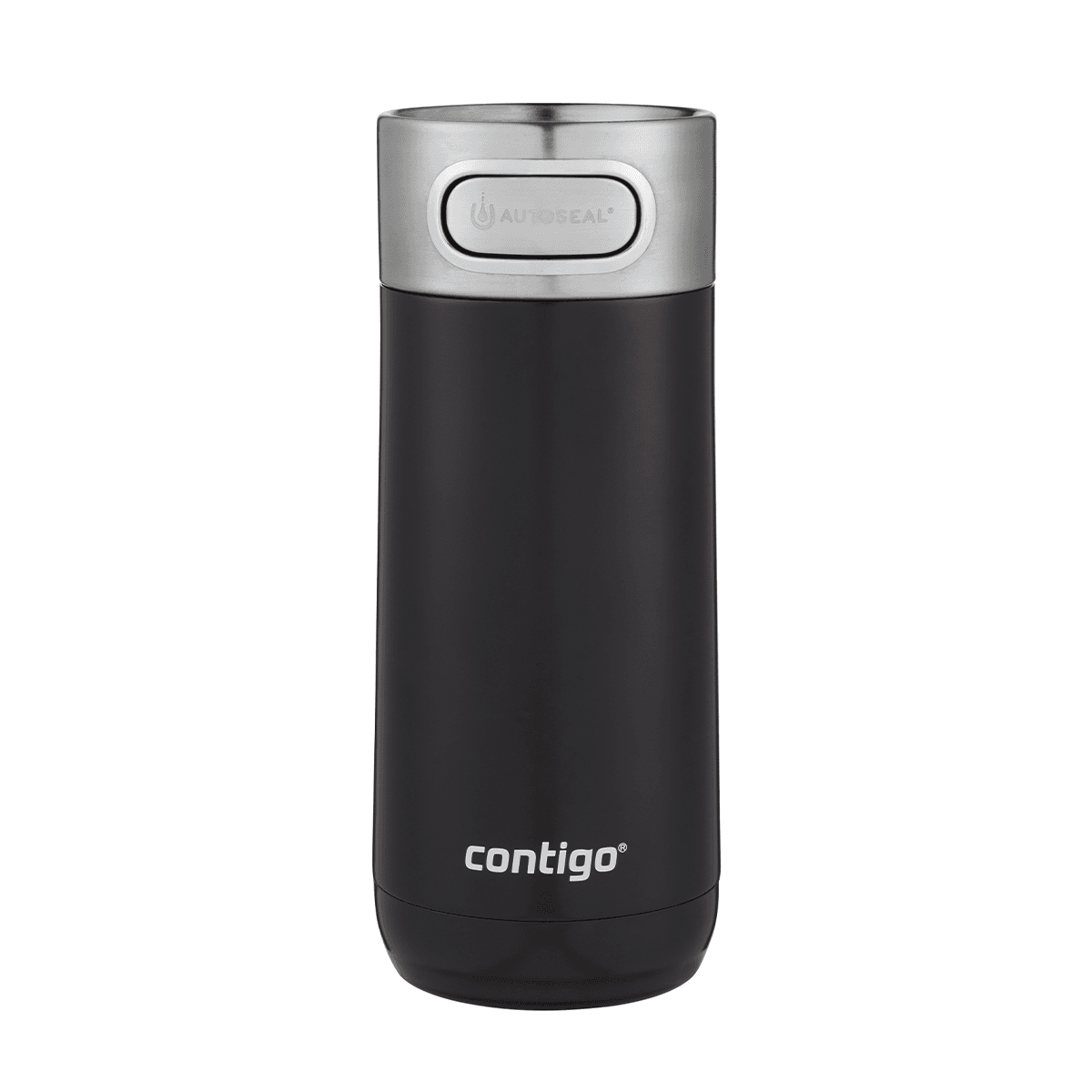 مق حافظ للحرارة للسفر 360 مل ستانلس ستيل أسود كونتيجو Contigo Licorice Autoseal Luxe Vacuum Insulated Travel Mug