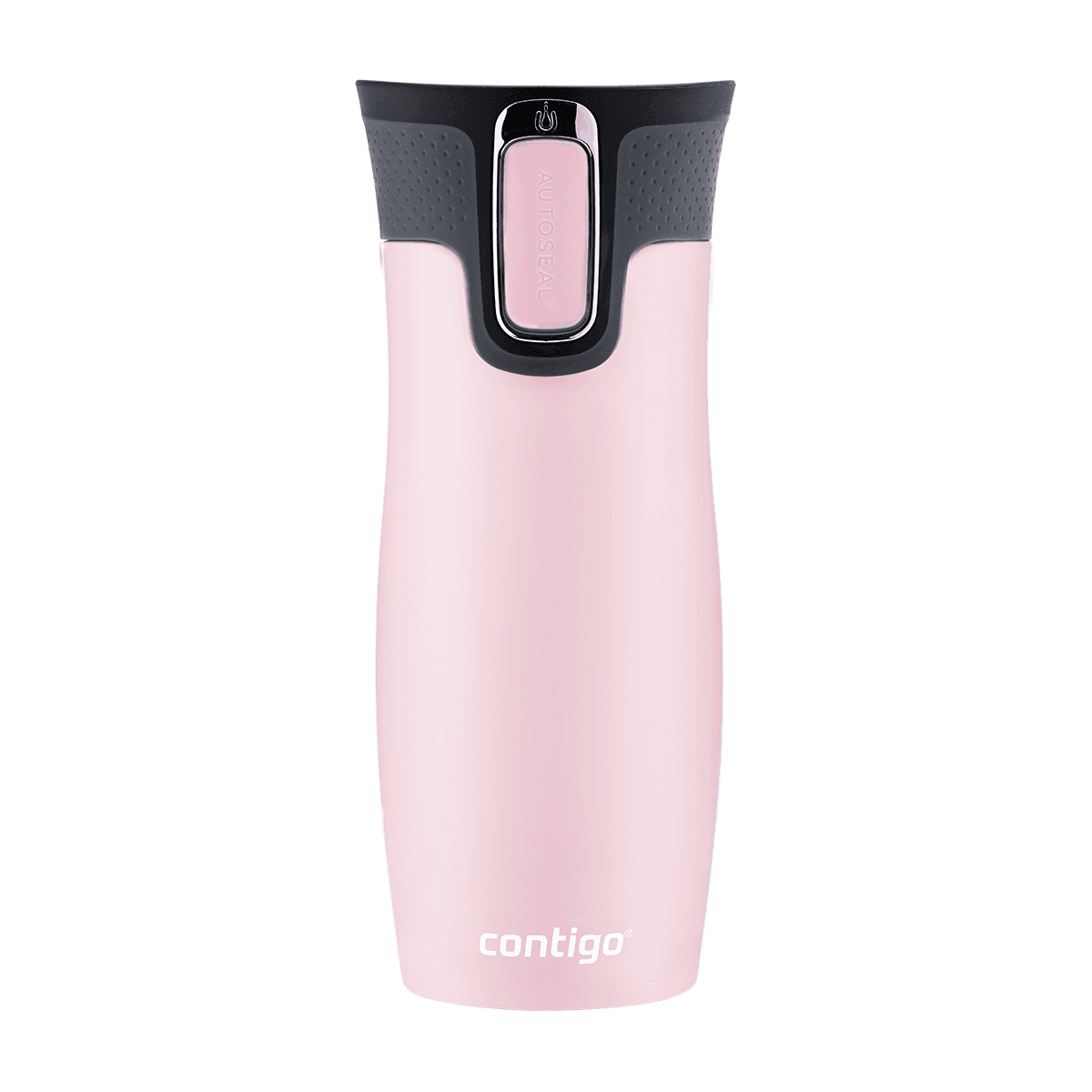 كوب حافظ للحرارة 470 مل ستانلس ستيل زهري كونتيجو Contigo  Dark Plum Autoseal West Loop Vacuum Insulated Travel Mug