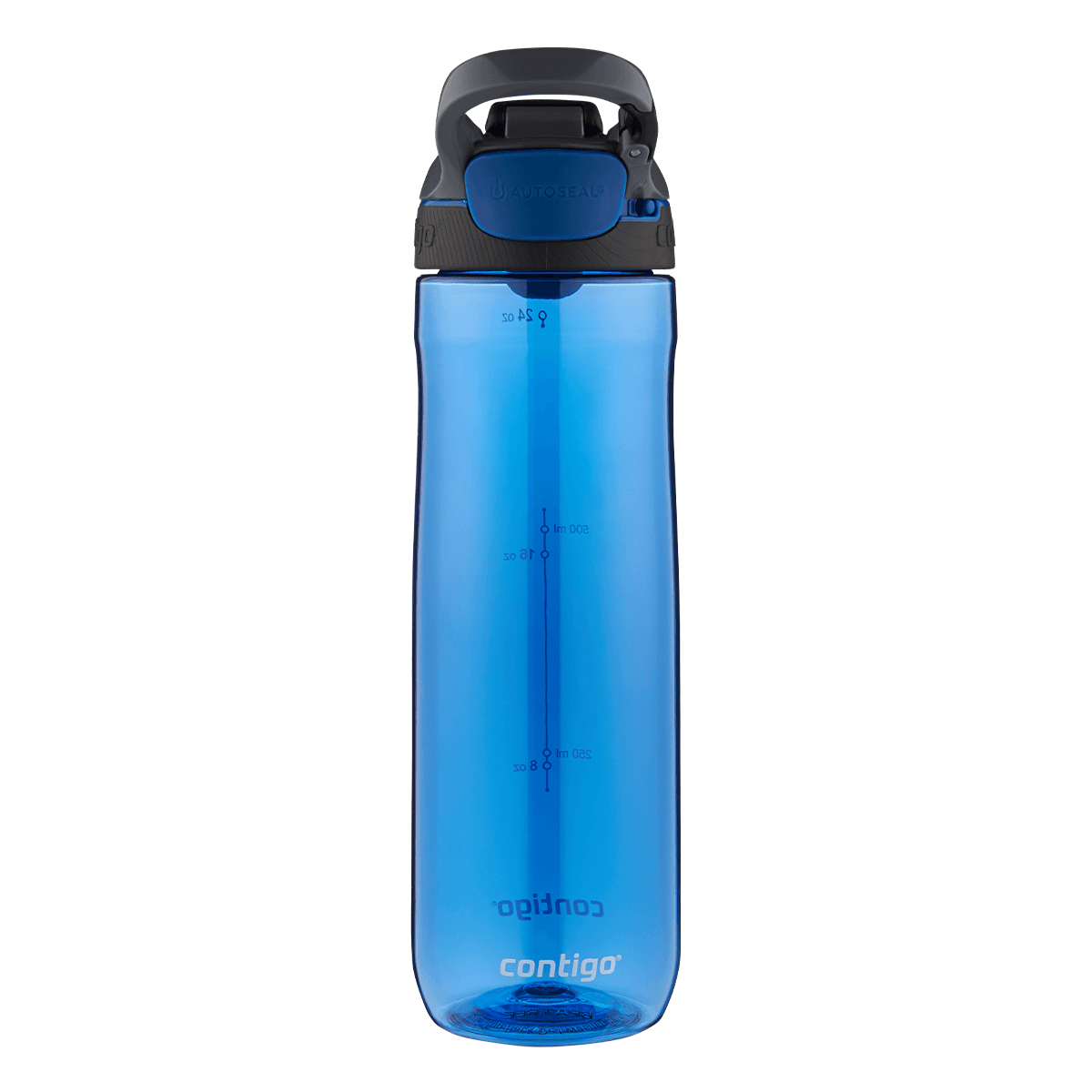 زجاجة ماء كبيرة 720 مل بلاستيك أزرق كونتيجو Contigo Monaco Autoseal Cortland Water Bottle