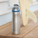 زجاجة ماء حافظة للحرارة 590 مل ستانلس ستيل فضي كونتيجو Contigo Monaco Autospout Ashland Chill Vacuum Insulated Water Bottle - SW1hZ2U6MTg0NTg1Mw==