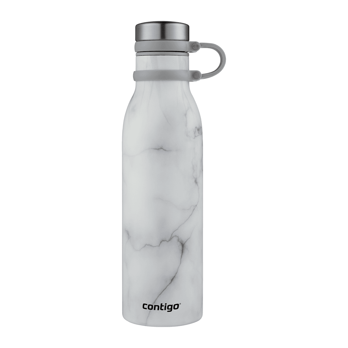 Contigo White Marble Matterhorn Couture Vacuum Insulated Stainless Steel Bottle 590 ml