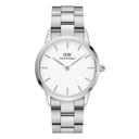 Daniel Wellington Iconic Link 36mm Silver White Dw00100203 - SW1hZ2U6MTgzNDQxOQ==