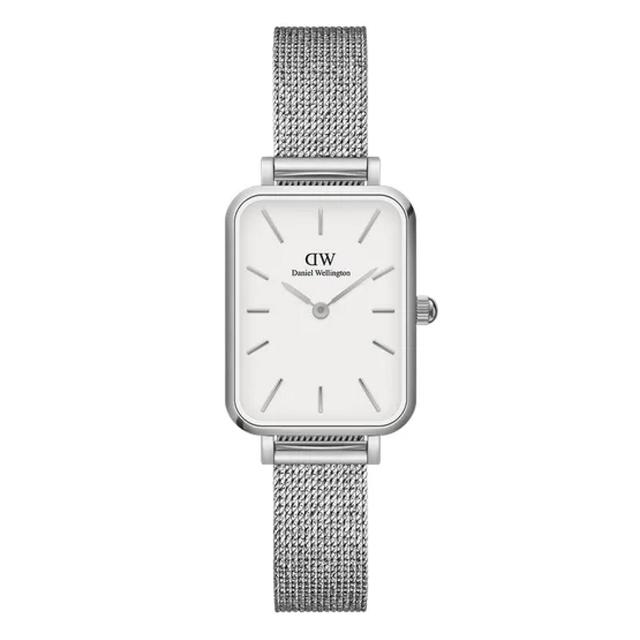 Daniel Wellington Quadro Pressed Sterling 20x26 Women's Watch Dw00100438 - SW1hZ2U6MTgyMjg3OQ==