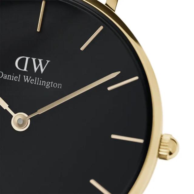 ساعات دانيال ولينغتون نسائية Dw00100347 قياس 32 ملم معدن شبكي ذهبي Daniel Wellington Women's Analog Japanese Quartz Watch Evergold Dw00100347 - SW1hZ2U6MTgxNzU1Mw==