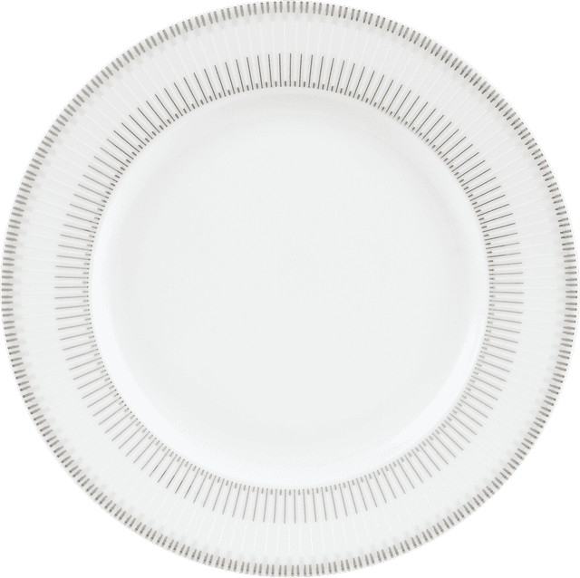 طقم سفره 47 قطعة بورسلان ديكوبور Decopor Porcelain 47 Pieces Dinner Set Grey White Porcelain - SW1hZ2U6MTg0Njg5Mg==