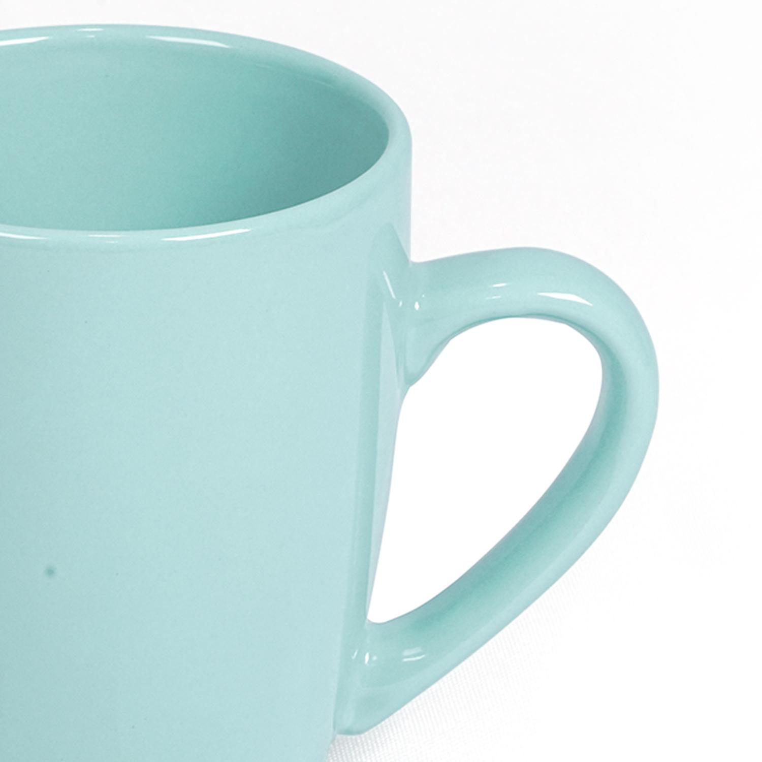 Decopor Stoneware Green Color Mug 360 ml