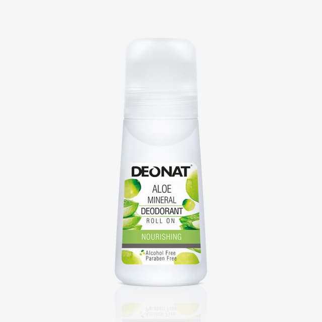 Deonat Aloe Mineral Deodorant Roll-On - 65 Ml