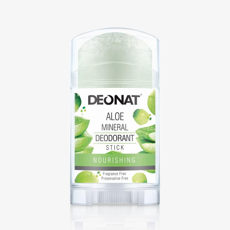 مزيل عرق ستيك بخلاصة الألوفيرا 100 غرام ديونات Deonat Aloe Mineral Deodorant Stick