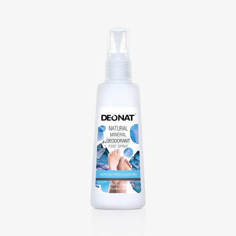 Deonat Mineral Deodorant Foot Spray - 100 Ml