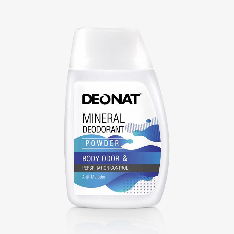 مزيل عرق بودرة بخلاصة الطبيعة 50 جرام ديونات Deonat Natural Mineral Deodorant Powder