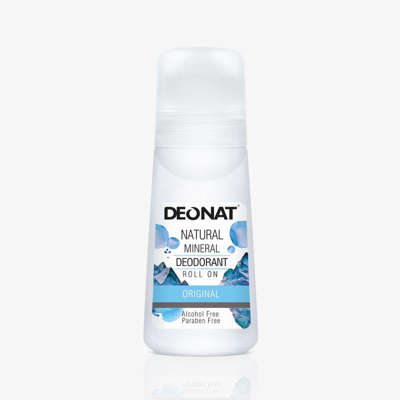 مانع التعرق للابط بخلاصة الطبيعة 65 مل ديونات Deonat Natural Mineral Deodorant Roll-On