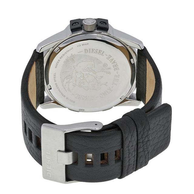 Diesel Dz1295 Analog Black Leather Band Watch - SW1hZ2U6MTgzOTc3MA==