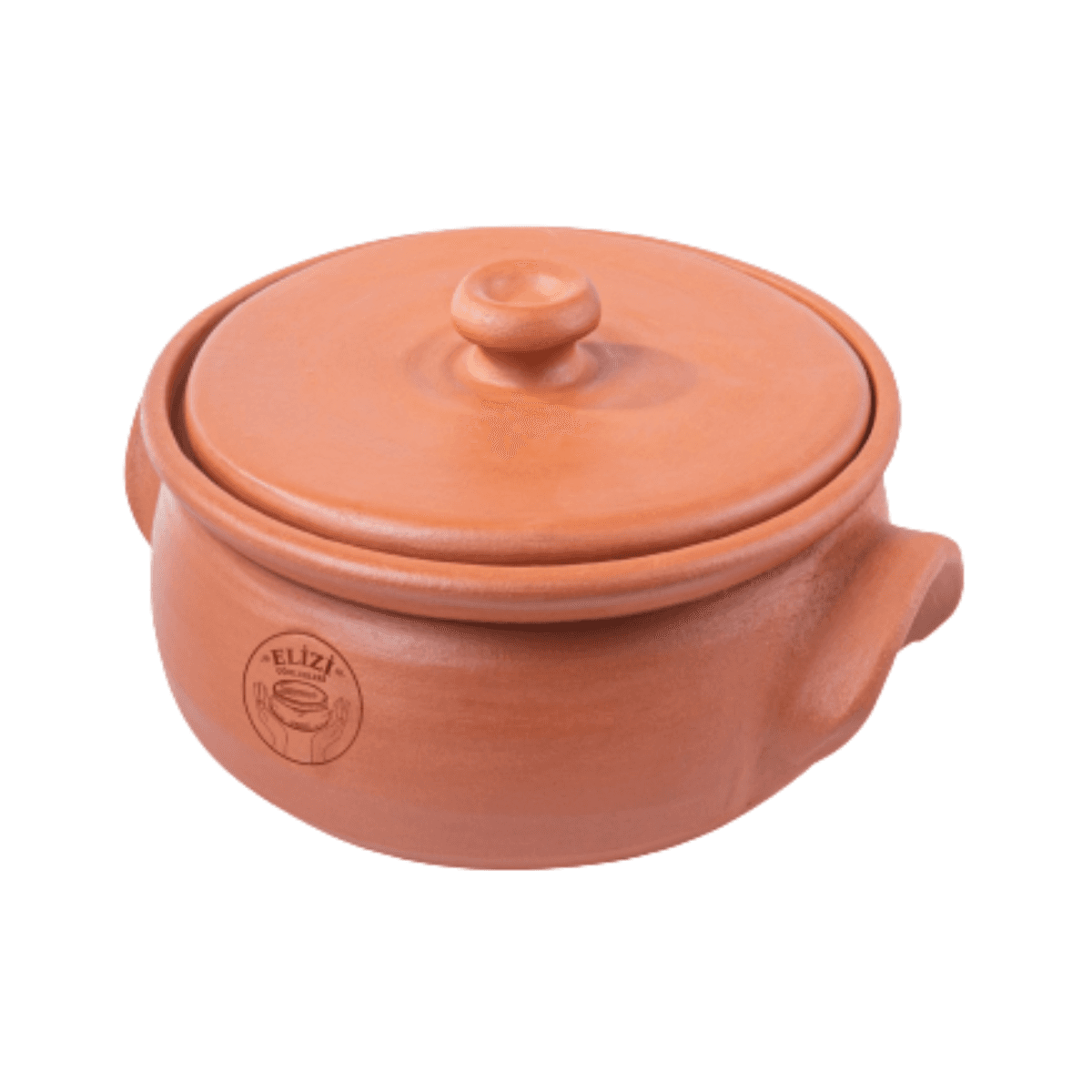 Elizi Clay Lined Pot 25 cm Brown Clay