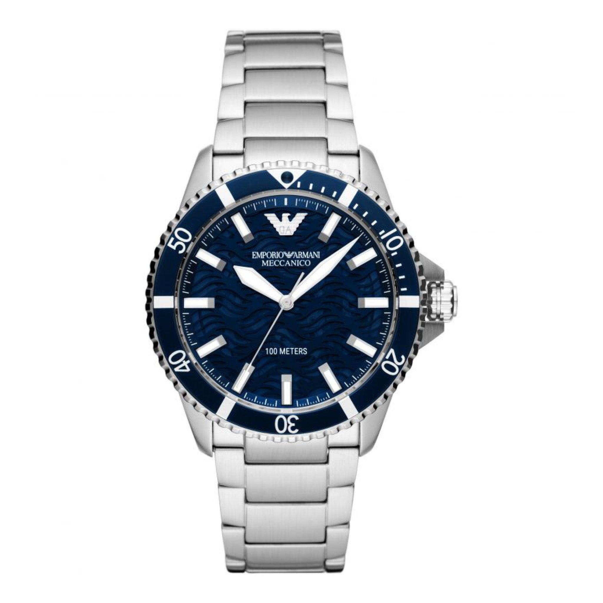 Emporio Armani Automatic Stainless Steel Watch Ar60059