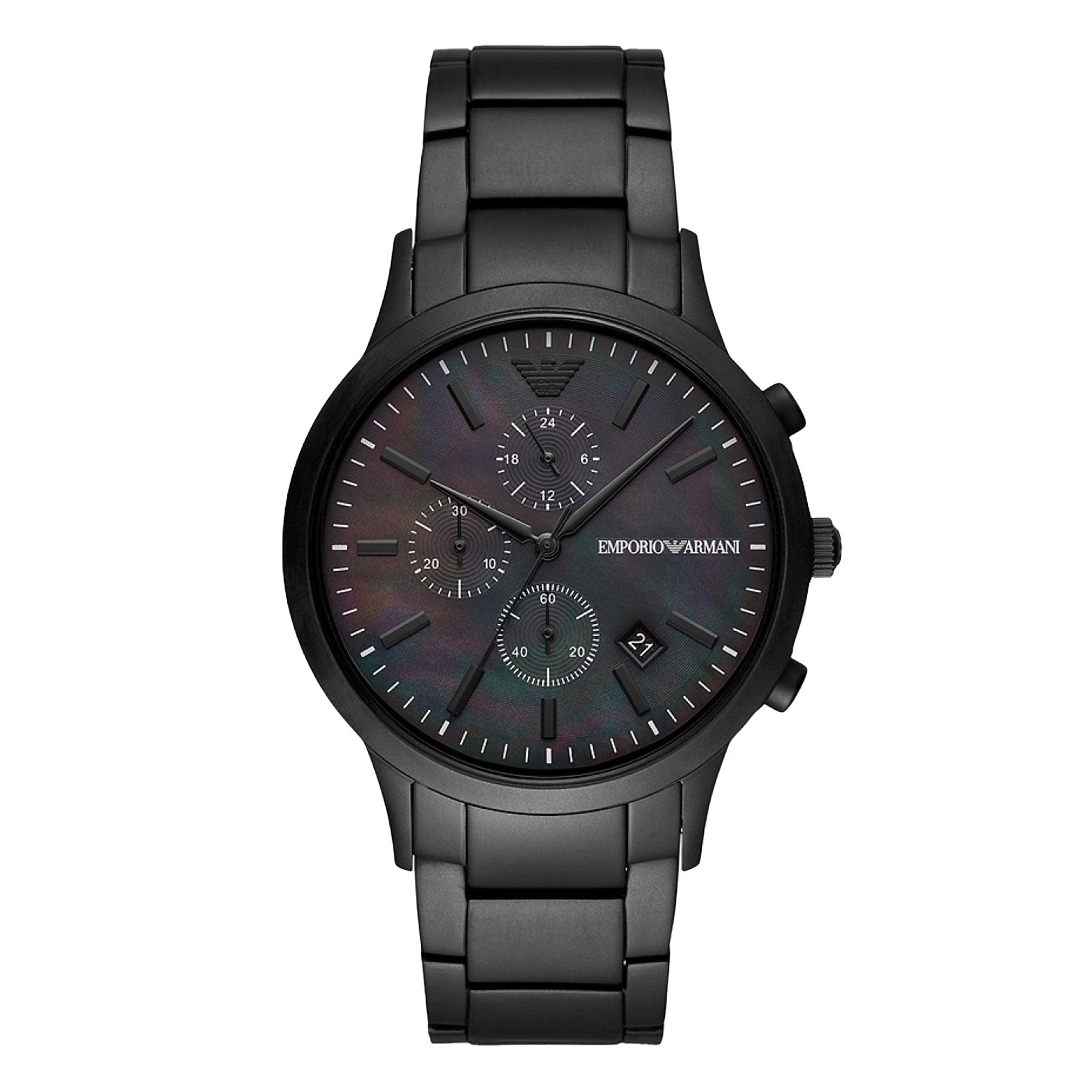 Emporio Armani Chronograph Quartz Black Dial Men's Watch Ar11275