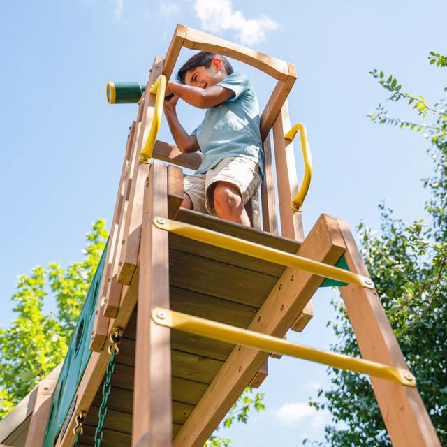 Kidkraft Skyway Resort Wooden Playset Jomla.ae