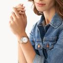 Fossil Women's Ashtyn Three-Hand Watch With Date In Stainless Steel, Rose Gold Watch Bq3841 - SW1hZ2U6MTgxNTgyMg==