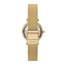 Fossil Women's Carlie Three-Hand Gold-Tone Stainless Steel Mesh Watch And Jewelry Set Es5251set - SW1hZ2U6MTgxNTIwNA==
