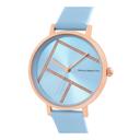 ساعات نسائية ستانلس ستيل 34 ملم أزرق أنالوغ كوارتز فرينش كونيكشن French Connection Analog Blue Leather Quartz Women's Watch Fcn00012a - SW1hZ2U6MTgyNjQxOA==