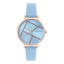 ساعات نسائية ستانلس ستيل 34 ملم أزرق أنالوغ كوارتز فرينش كونيكشن French Connection Analog Blue Leather Quartz Women's Watch Fcn00012a - SW1hZ2U6MTgyNjQxNg==