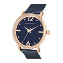 ساعات نسائية ستانلس ستيل 34 ملم أزرق غامق أنالوغ كوارتز فرينش كونيكشن French Connection Analog Navy Blue Dial Women's Watch Fcn0006a-R - SW1hZ2U6MTgzMDg4OQ==