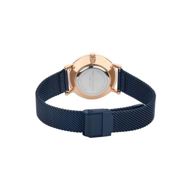 ساعات نسائية ستانلس ستيل 34 ملم أزرق غامق أنالوغ كوارتز فرينش كونيكشن French Connection Analog Navy Blue Dial Women's Watch Fcn0006a-R - SW1hZ2U6MTgzMDg5Mw==