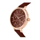 ساعات نسائية ستانلس ستيل 36 ملم بني أنالوغ كوارتز فرينش كونيكشن French Connection Brown Leather Quartz Women's Watch Fc134t - SW1hZ2U6MTgzNDM4MA==