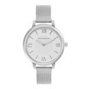 ساعات نسائية ستانلس ستيل 37 ملم فضي أنالوغ كوارتز فرينش كونيكشن French Connection Women's Analog Silver Stainless Steel Watch Fcn00027e - SW1hZ2U6MTgyMzQ4MA==