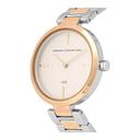 ساعات نسائية ستانلس ستيل 36 ملم غولد روز وفضي أنالوغ كوارتز فرينش كونيكشن French Connection Women's Analogue Classic Quartz Watch Fc138srgm - SW1hZ2U6MTgyOTEzMQ==