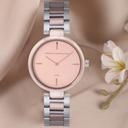 ساعات نسائية ستانلس ستيل 36 ملم غولد روز وفضي أنالوغ كوارتز فرينش كونيكشن French Connection Women's Analogue Classic Quartz Watch Fc138srgm - SW1hZ2U6MTgyOTEzNQ==