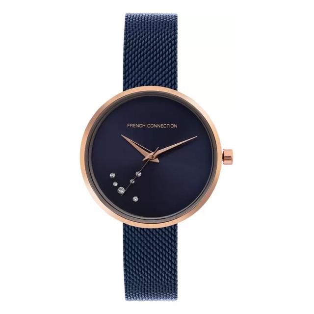 French Connection Women's Navy Blue Dial Analog Watch Fcl23-C - SW1hZ2U6MTgzMzYwNQ==