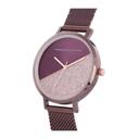 ساعات نسائية ستانلس ستيل 35 ملم بني أنالوغ كوارتز فرينش كونيكشن French Connection Women's Purple Shimmer Analogue Watch Fcn0008o-R - SW1hZ2U6MTgyOTA5OA==