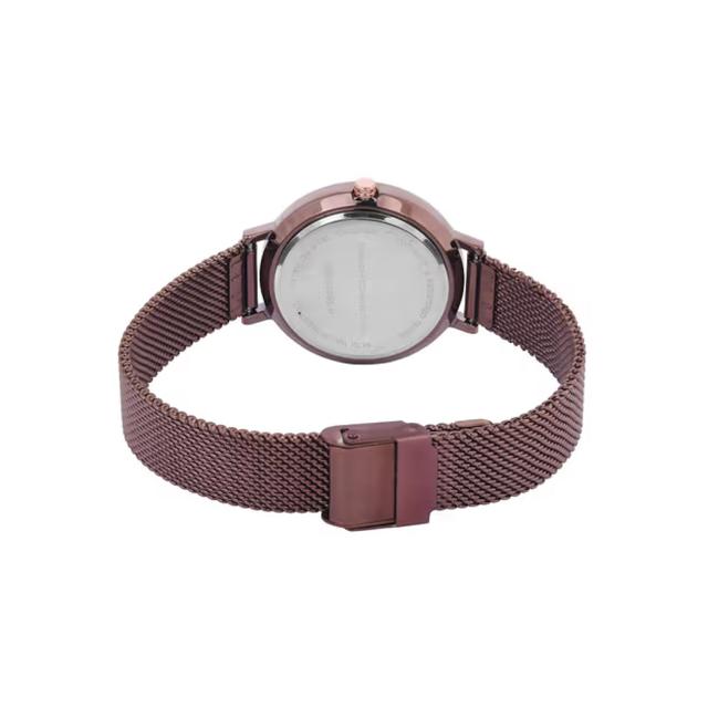 ساعات نسائية ستانلس ستيل 35 ملم بني أنالوغ كوارتز فرينش كونيكشن French Connection Women's Purple Shimmer Analogue Watch Fcn0008o-R - SW1hZ2U6MTgyOTEwNQ==