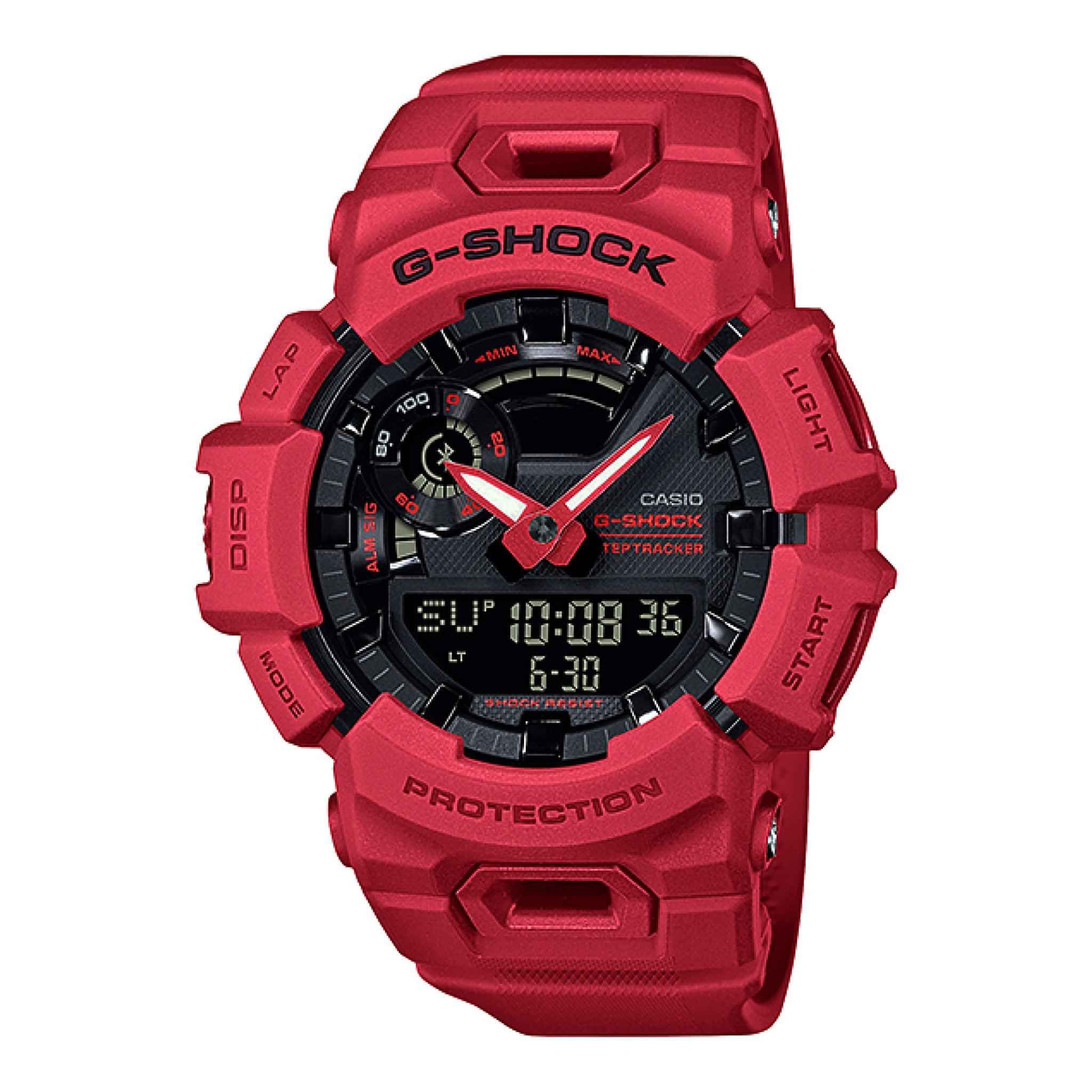 ساعات جي شوك رجالية 5.5 سم أحمر كاجيوال G-Shock Casual Men Watch Ga-700-4adr