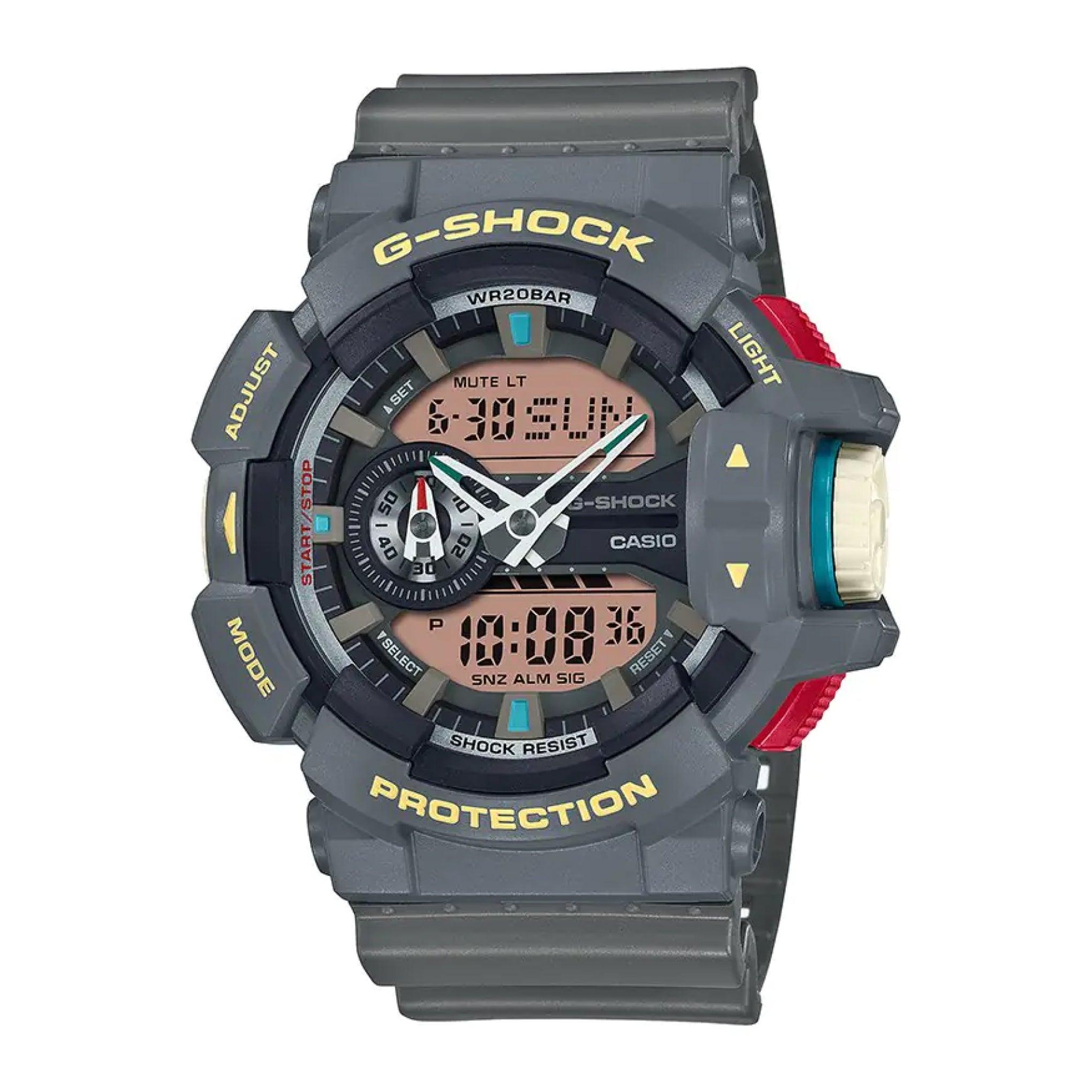 ساعات جي شوك رجالية كاجيوال G-Shock Casual Men's Watch Ga-400pc-8adr