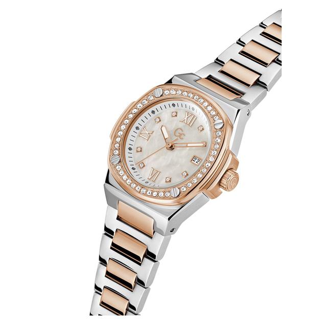 ساعات جي سي ستانلس ستيل 30 ملم كوارتز صغيرة كوسين Gc Women's Coussin Shape Mini Small Size Metal Watch Z12003l1mf - SW1hZ2U6MTgzMDM3NQ==