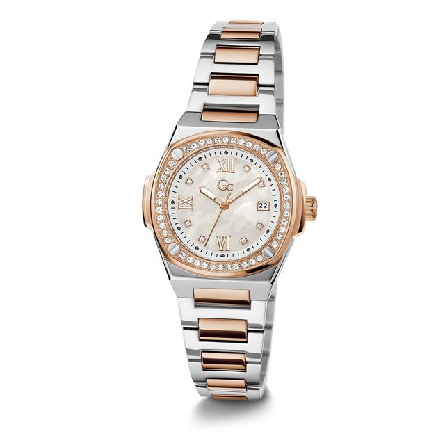 ساعات جي سي ستانلس ستيل 30 ملم كوارتز صغيرة كوسين Gc Women's Coussin Shape Mini Small Size Metal Watch Z12003l1mf - SW1hZ2U6MTgzMDM3Nw==