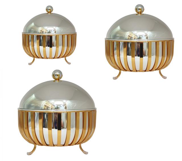 مجموعة حافظة طعام حرارية باليرمو 3 قطع 3.5 لتر ، 4.5 لتر ، 5.5 لتر Palermo Hot Pot HP13