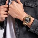 Guess Men's Gold Tone Case Gold Tone Stainless Steel Watch Gw0539g2 - SW1hZ2U6MTgyNzE0Mg==