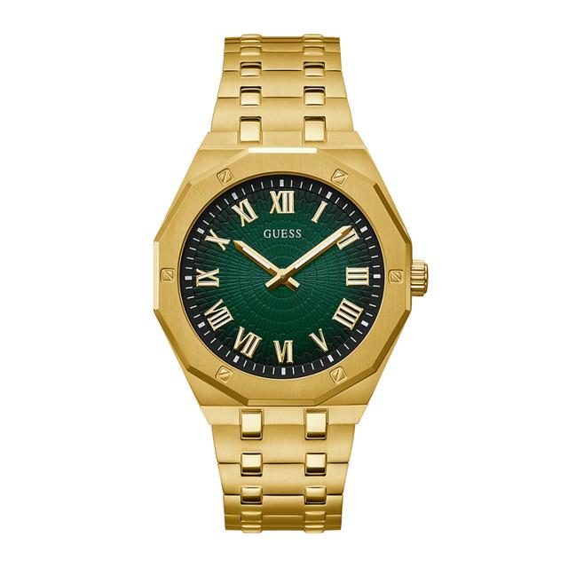 ساعات جيس رجالي Gw0575g2 قياس 42 ملم معدن ذهبي Guess Men's Gold Tone Case Gold Tone Stainless Steel Watch Gw0575g2 - SW1hZ2U6MTgyNzA3NA==