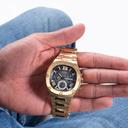 ساعات جيس رجالي Gw0572g2 قياس 42 ملم معدن ذهبي Guess Men's Gold Tone Multi-Function Stainless Steel Watch Gw0572g2 - SW1hZ2U6MTgyODA4NQ==