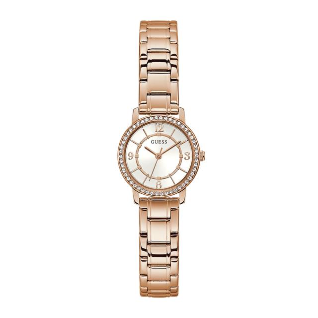Guess Women's Rose Gold Analog Stainless Steel Strap Watch - Gw0468l3 - SW1hZ2U6MTgyNjI5NQ==