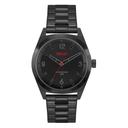 ساعة يد رجالية - أسود - بحزام معدني مقاوم للصدأ هوغو بوس Hugo Boss Men's Black Stainless Steel Bracelet Watch - SW1hZ2U6MTgzMzkyMw==