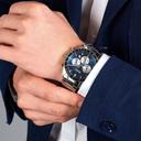 ساعة يد رجالية - فضي - بحزام معدني مقاوم للصدأ هوغو بوس Hugo Boss Men's Quartz Stainless Steel Strap Watch - SW1hZ2U6MTgzNTQ1Mg==
