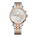 ساعة يد نسائية - فضي و ذهبي وردي - بحزام معدني مقاوم للصدأ هوغو بوسHugo Boss Women's Quartz Chronograph Display And Stainless Steel Strap Watch - SW1hZ2U6MTgxNjUzOQ==