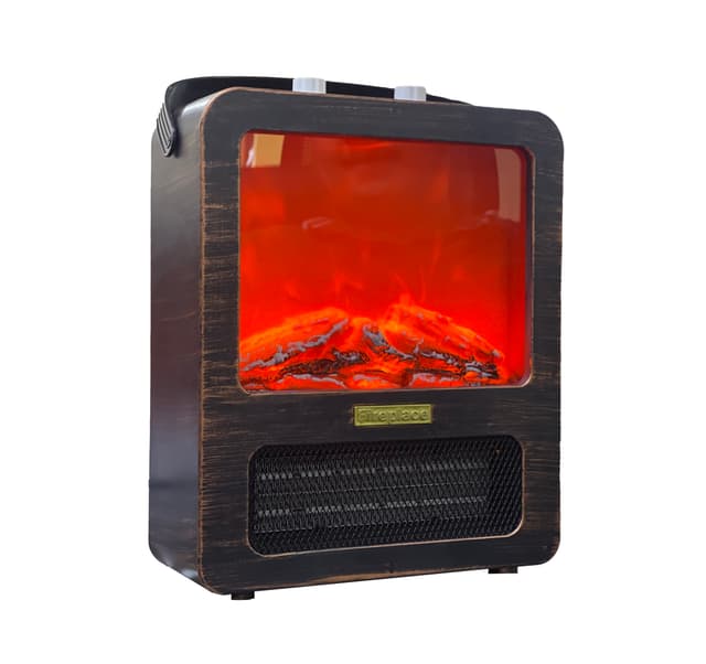 Home Electric Fireplace Simulation Flame Heater Living Room Decoration  - 622635