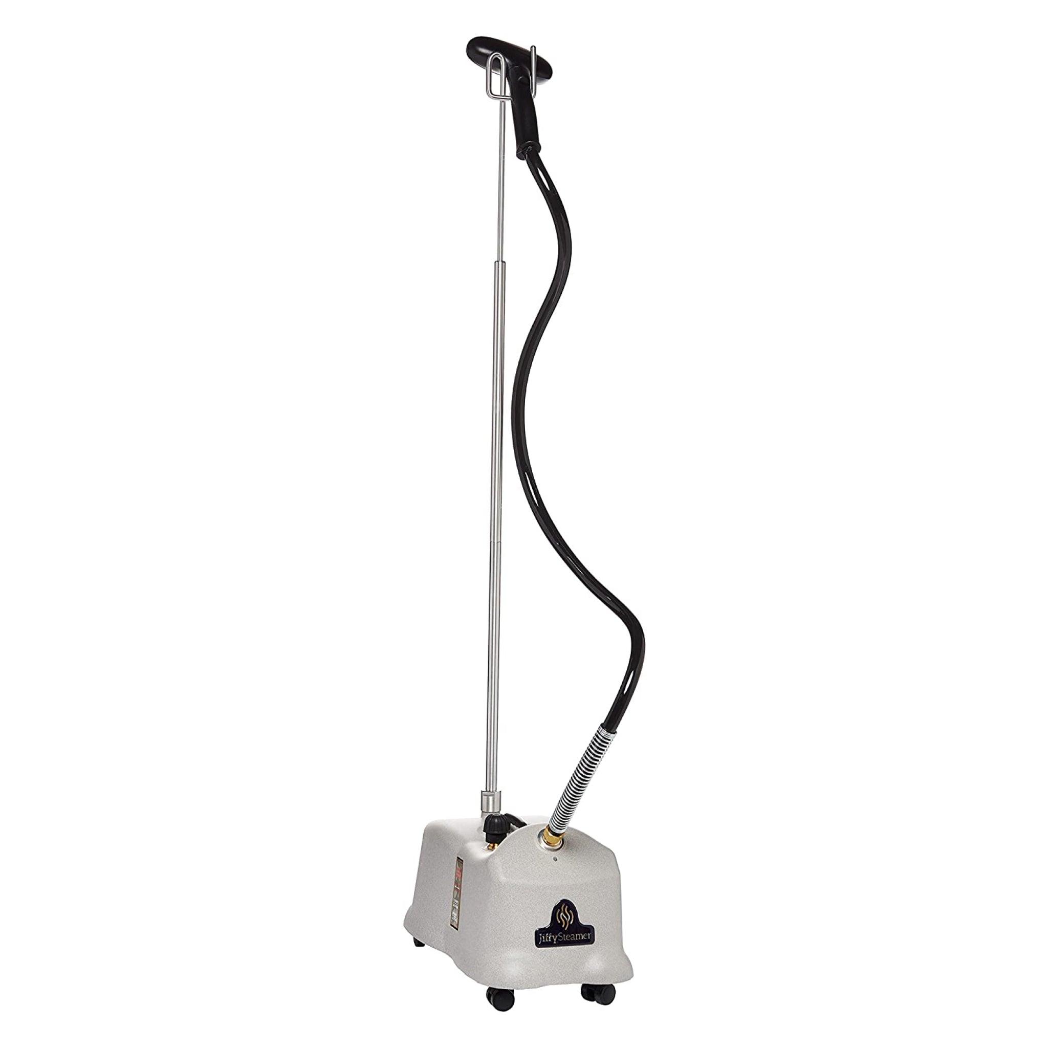 مكواة بخارية عمودية J-4000 مع رأس فايبر من جيفي J-4000 Jiffy Garment Steamer With Fibre Head